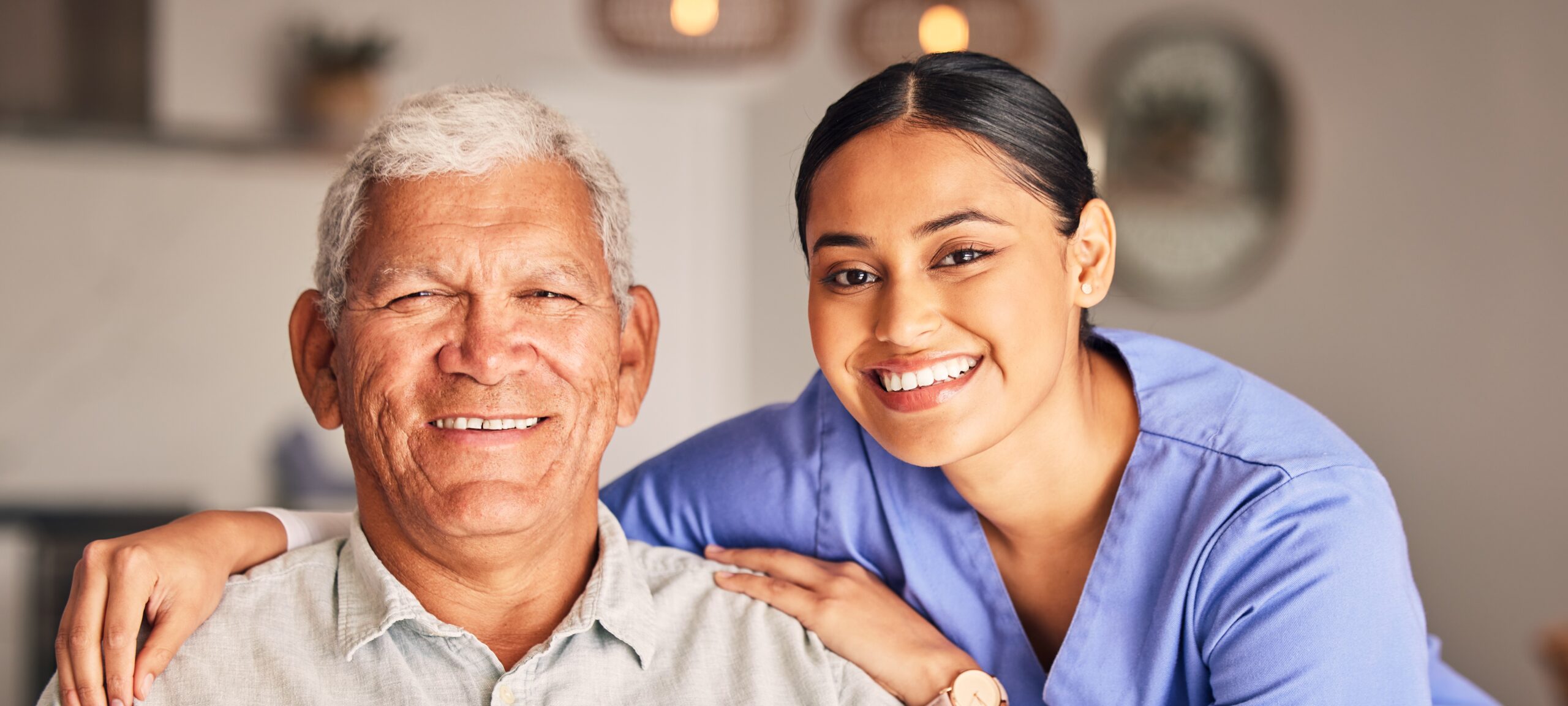 Ivy Homecare Services carer assisting a client at home in Kensington and Chelsea